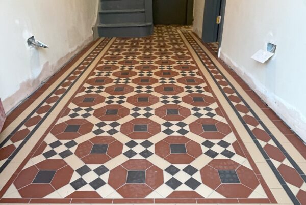 Bounds Green Victorian Tiles hallway