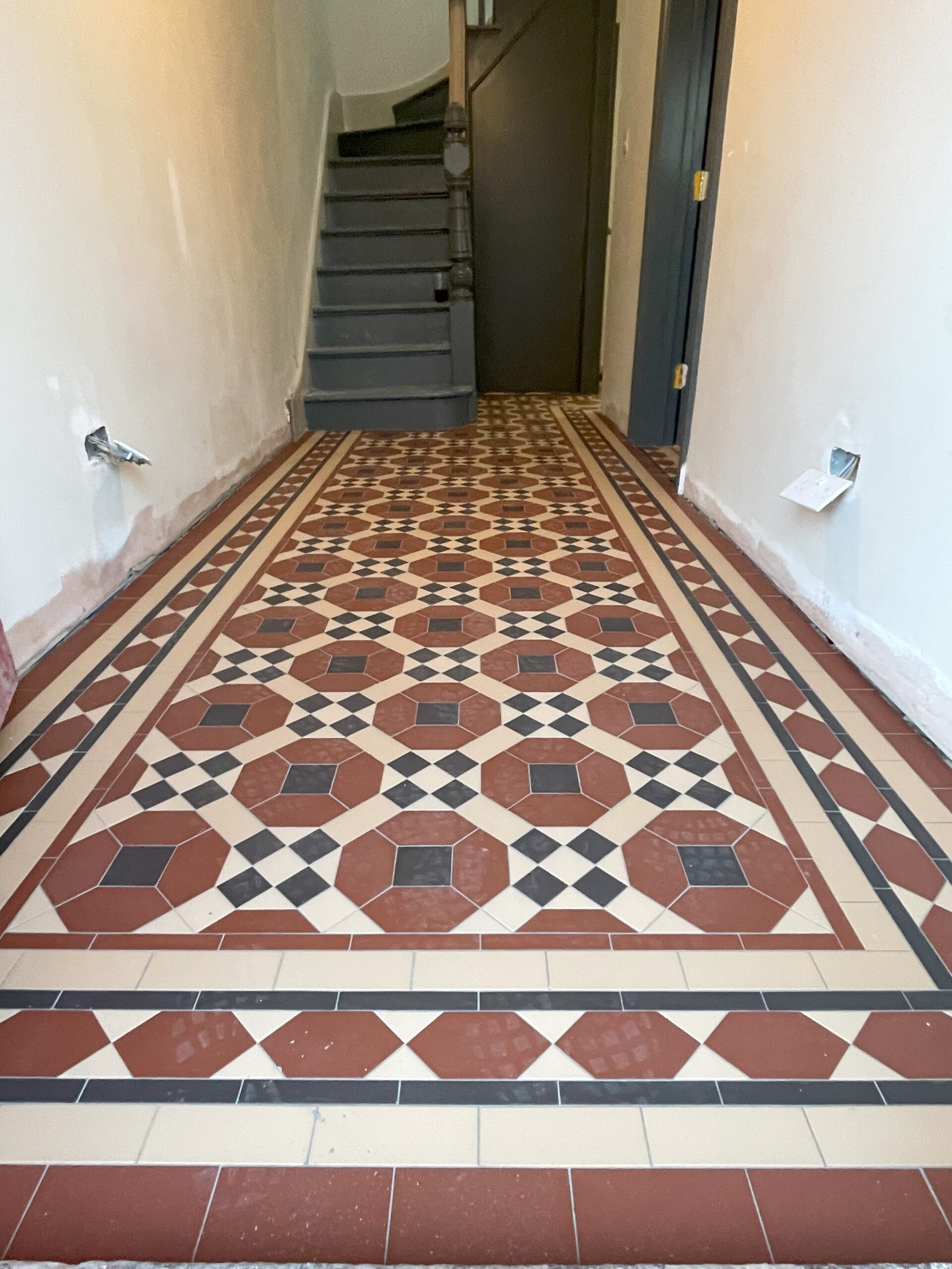 Bounds Green Victorian Tiles hallway