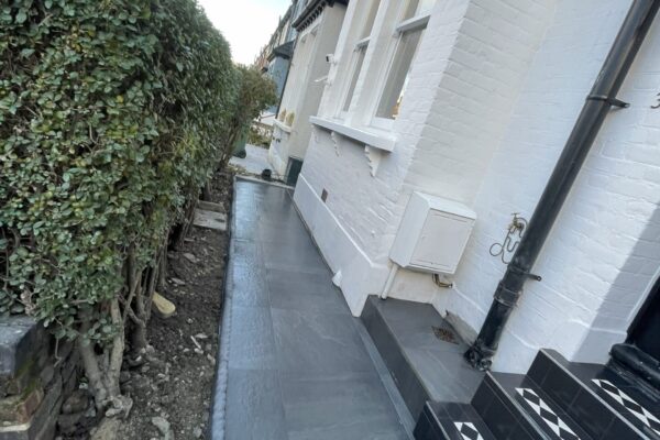 Muswell Hill Victorian tiles after